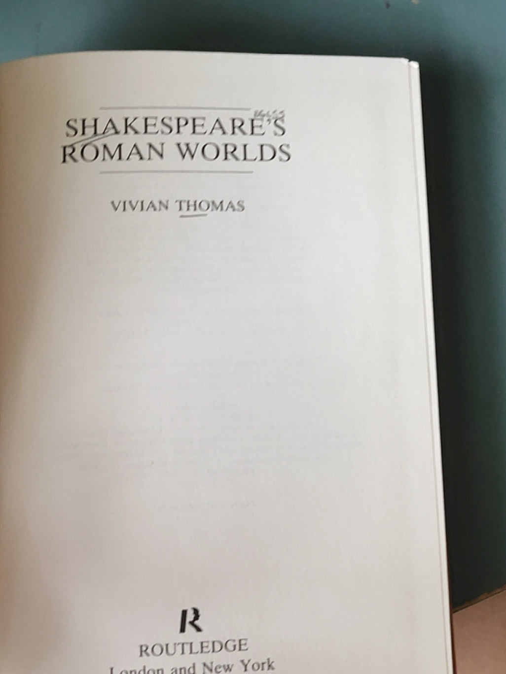 莎士比亚作品系列 - Shakespeare's Roman Worlds