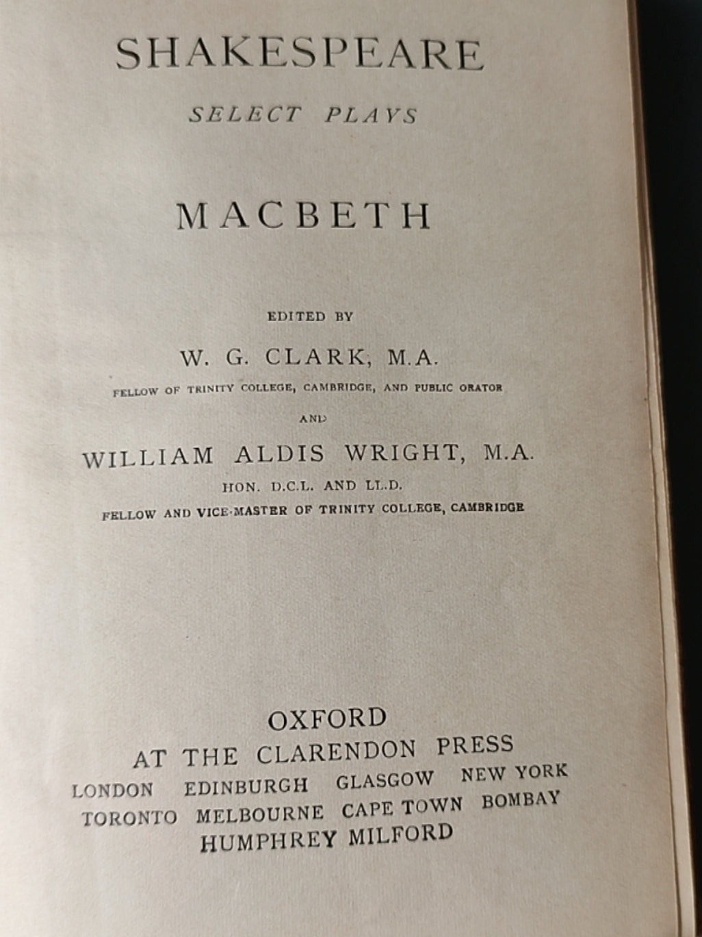 莎士比亚作品系列 - Macbeth