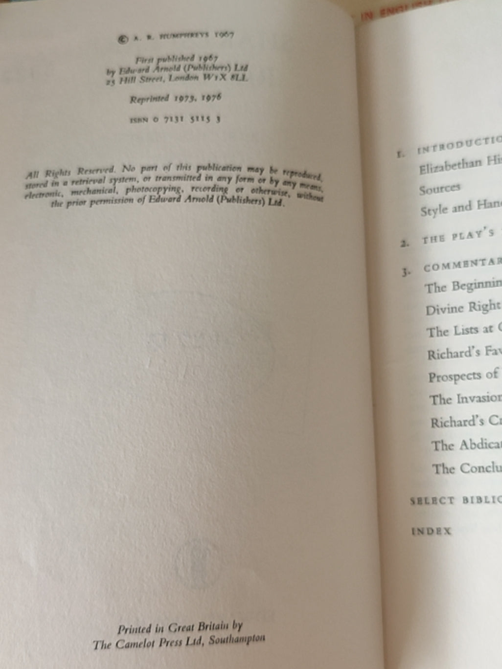 莎士比亚作品系列 - Shakespeare Richard II