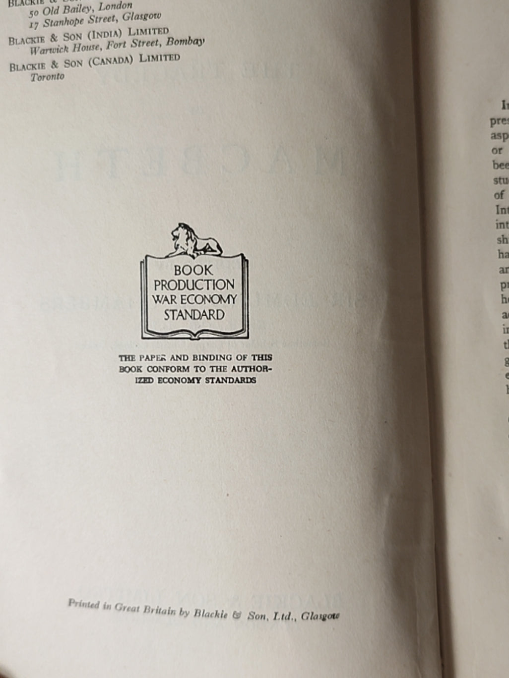 莎士比亚作品系列 - Macbeth