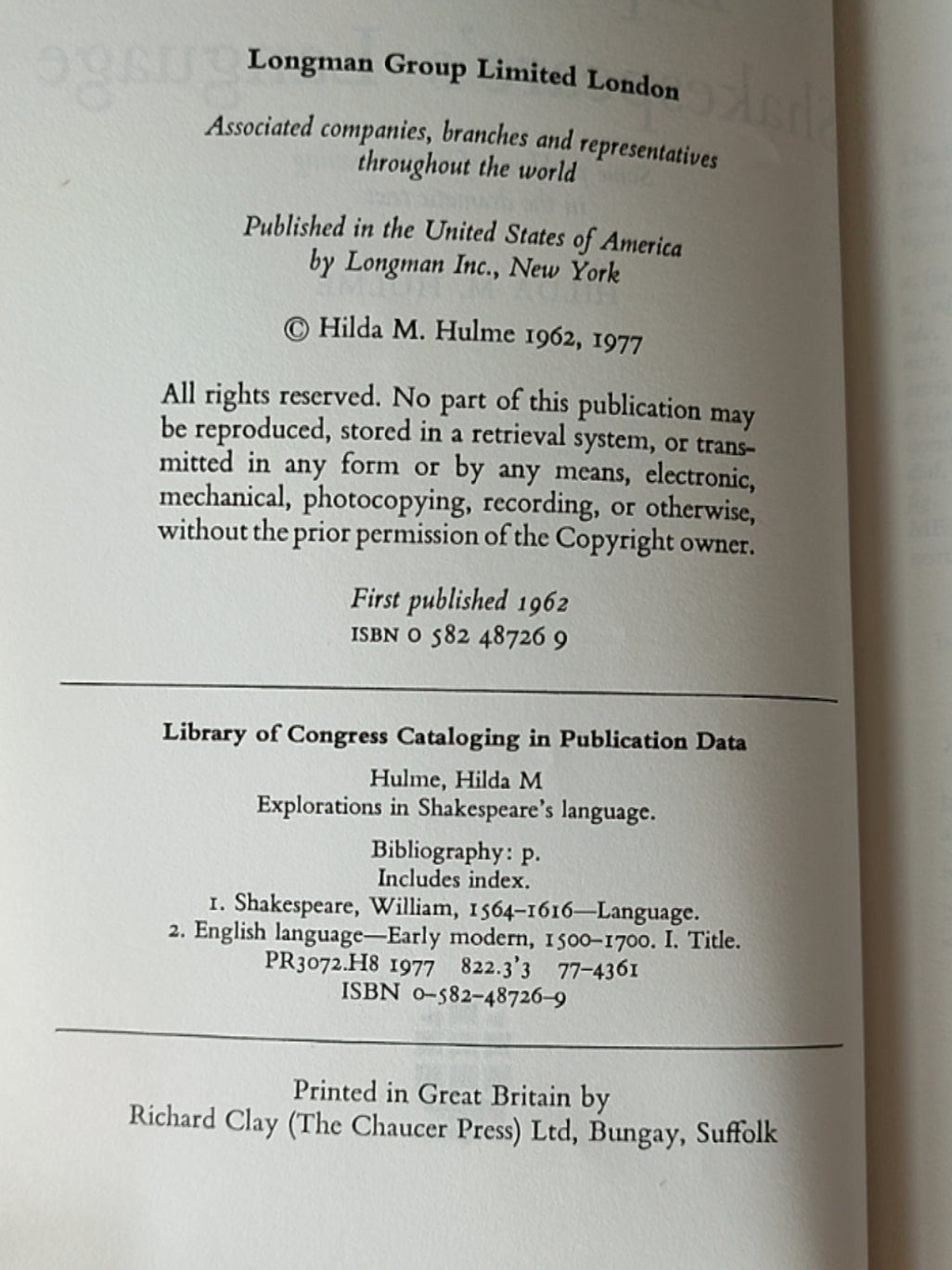 莎士比亚作品系列 - Explorations in Shakespeare's Language: Some problems of word meaning in the dramatic text - ¥99.00