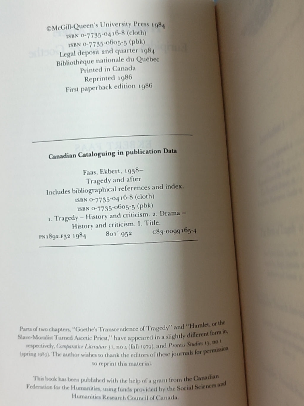 莎士比亚作品系列 - Tragedy and After: Euripides, Shakespeare, Goethe