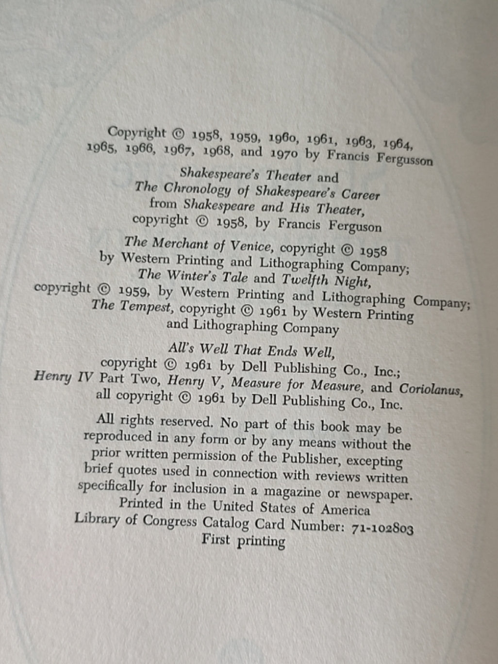 莎士比亚作品系列 - Shakespeare: The Pattern in His Carpet