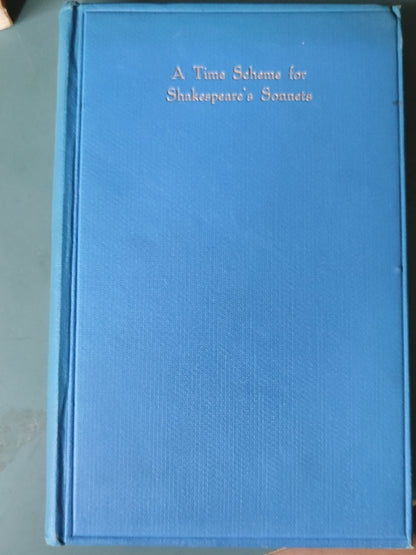 莎士比亚作品系列 - A Time Scheme for Shakespeare's Sonnets