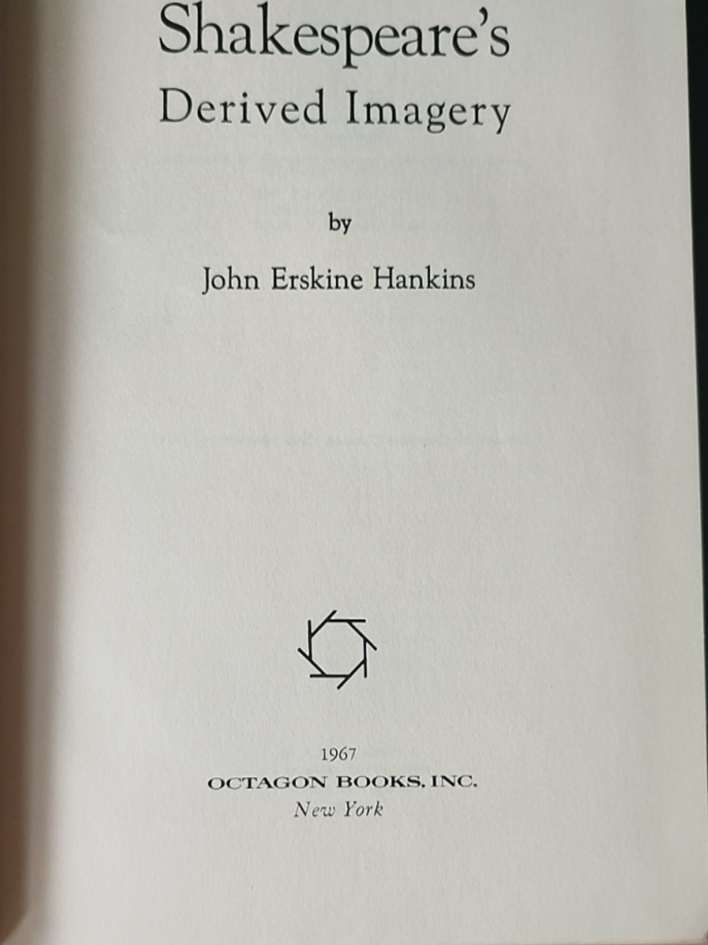 莎士比亚作品系列 - Shakespeare's Derived Imagery