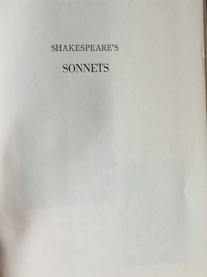 莎士比亚作品系列 - Shakespeare's Sonnets