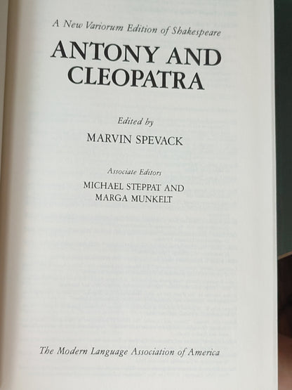 莎士比亚作品系列 - Antony and Cleopatra