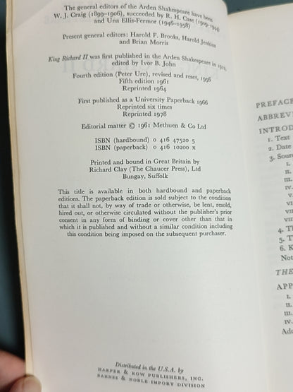 莎士比亚作品系列 - King Richard II