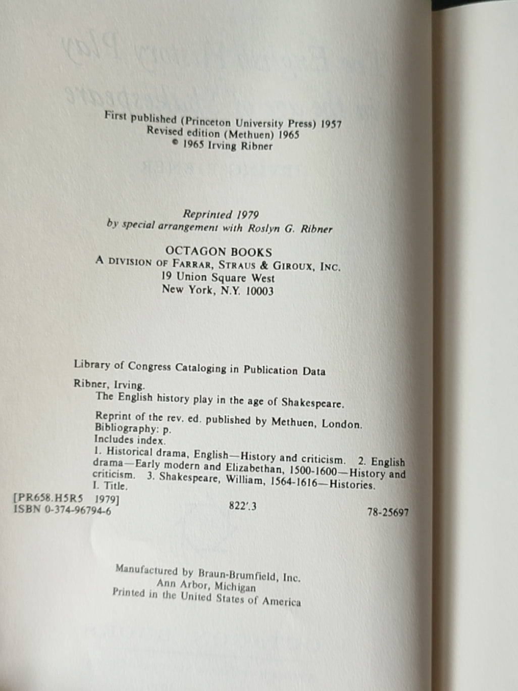 莎士比亚作品系列 - The English History Play in the Age of Shakespeare