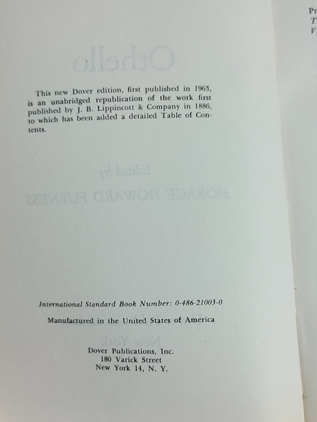 莎士比亚作品系列 - Prefaces to Shakespeare (Volume I)
